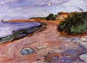 Edvard Munch Scenery of Aosike oil painting